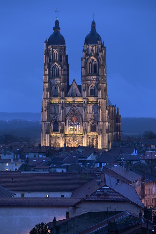 Citéos pare de lumière la Basilique de Saint-Nicolas-de-Port (54)