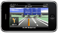 NAVIGON MobileNavigator France pour iPhone et option Traffic Live pour seulement 54,98 euros