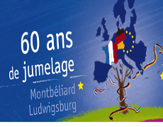 Montbéliard (Doubs) célèbre les 60 ans de son Jumelage avec Ludwigsburg (Allemagne)