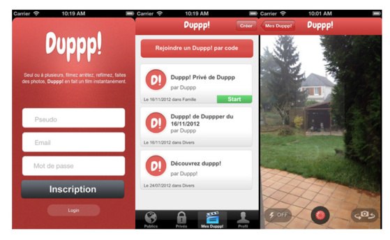 « Duppp ! » réinvente l’application vidéo sur iPhone en proposant une nouvelle façon de filmer et de partager ses vidéos