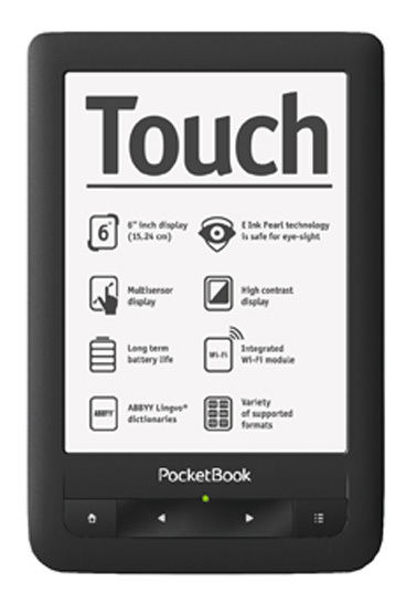 PocketBook Touch : une nouvelle révolution dans l'expérience d’e-lecture grâce à un nouveau firmware !