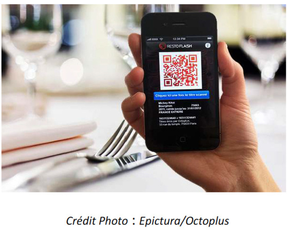 Titres restaurants sur mobile : ceci est une innovation!