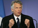 Villepin annonce un chômage autour de 8% dans les prochains mois