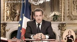 Les voeux du Président Sarkozy